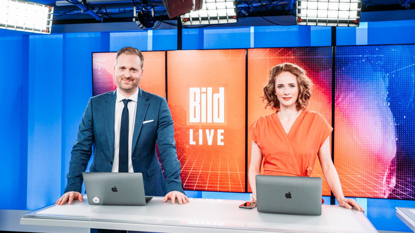 Der neue Bild-TV-Sender soll noch vor der Bundestagswahl starten - Foto: Axel Springer 