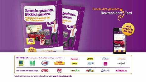 Bis 28. Februar verbinden die 'Glckswochen' verschiedene Aktionen am Point-of-Sale mit TV-Spots sowie Manahmen online und mobile (Foto: DeutschlandCard)