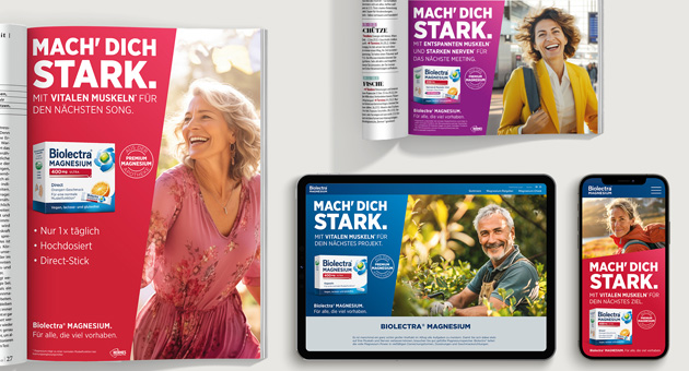 Isgro startet Kampagne für Biolectra Magnesium als „Möglichmacher“ - Für die Bildwelt des neuen Auftritts von Bisolectra Magnesium setzte Isgro auf KI – Foto: Isgro