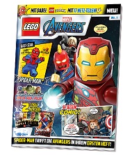 Das neue Magazin ''Lego Marvel Avengers' von Blue Ocean enthlt unter anderem neue Comicstories der Marvel-Superhelden (Foto: Blue Ocean)