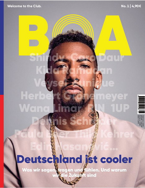 Neues Magazin von Jérôme Boateng erscheint am Samstag - 'Boa' erscheint künftig sechs Mal im Jahr