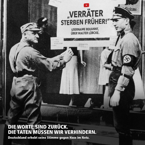 Laut gegne Nazis und BrinkertMetzelder machen sich stark gegen Hatespeech (Foto: Laut gegen Nazis)