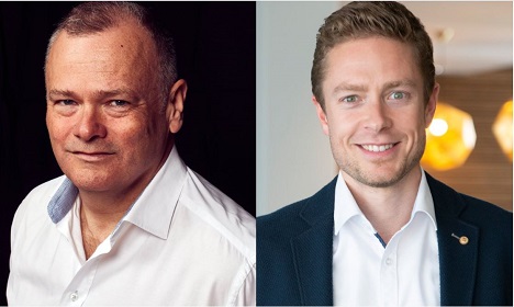 Burda International stellt sich neu auf - Tom Bureau (ll.) wird CEO von Burda International, Martin Weese steigt zum COO auf (Foto: Burda)