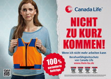 Motiv der Canada Life-Kampagne (Foto: Counterpart)
