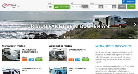 Motor Presse Stuttgart startet Vermietportal cararent.de -