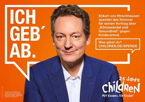 +Knauss realisiert Jubiläums-Kampagne für Charity-Organisation Children - Alle an der Children-Kampagne beteiligten Personen und Firmen verzichteten auf eine Bezahlung (Foto: Children/+Knauss)