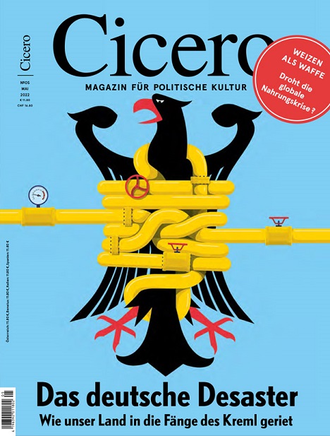 Cover des Monats: Der Bundesadler im Würgegriff des Kreml -