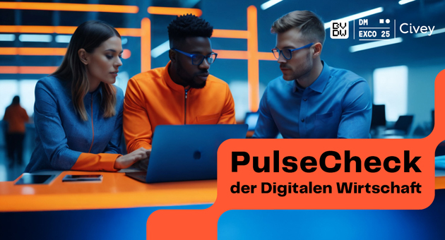 BVDW-Studie: Digitale Wirtschaft zeigt sich resilient - Der PulseCheck der BVDW soll das Stimmungsbild in der Digitalen Wirtschaft kurz vor der DMEXCO 2025 einfangen – Bild: BVDW
