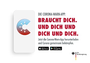 Zum goldenen Hirschen-Kampagne zur Corona-Warn-App gestartet - Zum goldenen Hirschen Berlin gestaltete die Corona App-Motive (Foto: Zum goldenen Hirschen)