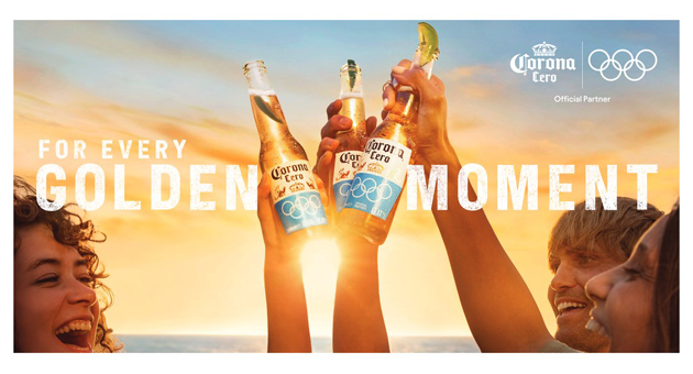 Corona Cero lädt zu den Olympischen Spielen ein - Idee und Konzept der länderübergreifenden Kampagne stammt von einem ausgewählten globalen Grey-Team – Foto: AB InBev / Grey