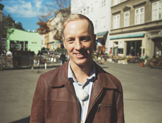 Moderator Chris Cummins fhrt durch Wien ( SLASH / WienTourismus)