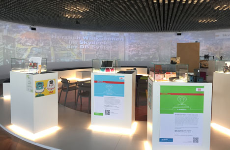 DB Systel hebt mit RCKT neue Start-ups aufs Gleis - Der kreative Kern von DB Systel: das sogenannte Skydeck in Berlin (Foto: DB Systel)