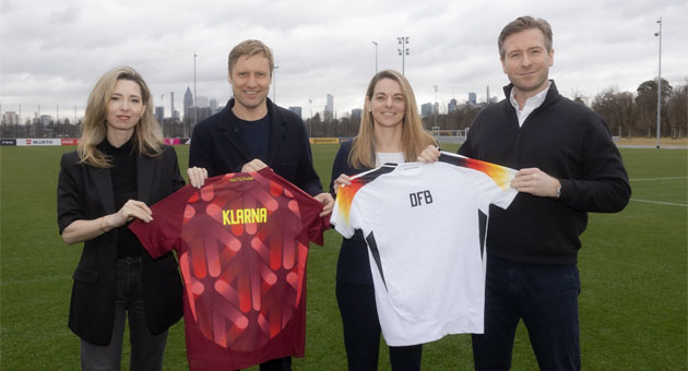 Klarna nun auch offizieller Partner der Frauen-Nationalmannschaft -