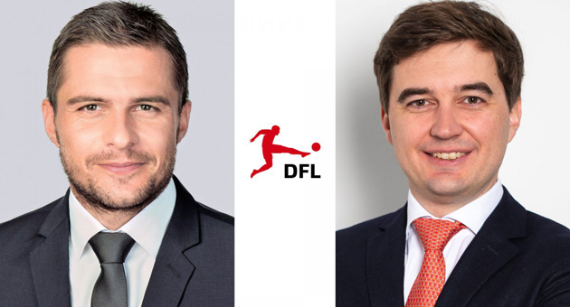 Dr. Marc Lenz (li.) und Dr. Steffen Merkel leiten ab Juli 2023 die DFL Deutsche Fuball Liga GmbH  Foto: DFL Deutsche Fuball Liga GmbH