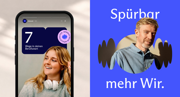 Zwei Versicherer starten mit gemeinsamer Markenidentität - Neues Corporate Design für Die Süd Versicherungen von Strichpunkt Identity – Bild: Strichpunkt Identity / Die Süd