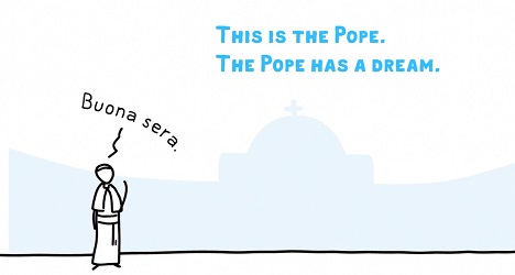 Saatchi & Saatchi unter Traum von Papst Franziskus (Foto: Saatchi & Saatchi)
