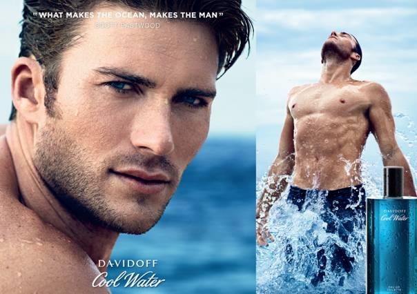 Scott Eastwood ist das neue Gesicht der aktuellen Davidoff Cool Water-Kampagne (Foto: Hberlein & Maurer)