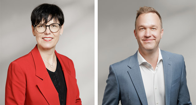 Motor Presse Stuttgart erweitert Führungsteam - Sabine Detscher, CFO, und Christian Jehle, Leiter Digital und Technologie – Fotos: Motor Presse Stuttgart