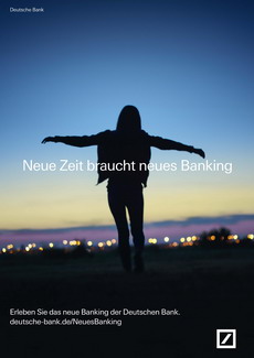 Deutsche Bank setzt bei neuer Kampagne auf C3 - Werbe-Motiv der neuen Kampagne von C3 (Foto: Deutsche Bank)