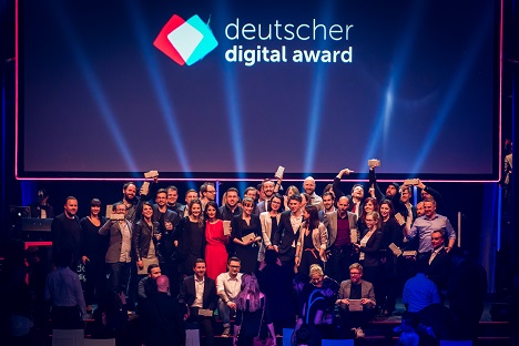 Die Gewinner des Deutschen Digital Awards 2017 (Foto: BVDW)