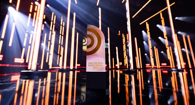 In zehn Kategorien wurden beim Deutschen Radiopreis 2023 die besten Radiomacher:innen und Hrfunkproduktionen ausgezeichnet - Foto: Deutscher Radiopreis