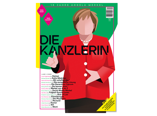 Angela Merkel bekommt eigenes Magazin - Cover: Oliver Wurm