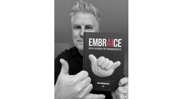 Sven Dörrenbächer erläutert die KI-Folgen für das Agentur-Geschäft - Sven Dörrenbächer und sein Buch über KI - Foto: Sven Dörrenbächer