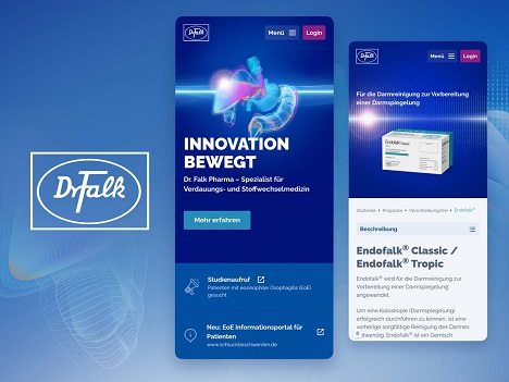 cyperfection erhält Digital-Mandat von Dr. Falk Pharma und Falk Foundation - cyperfection entwickelte neue Markenplattformen für Dr. Falk Pharma und die Falk Foundation - Foto: cyperfection