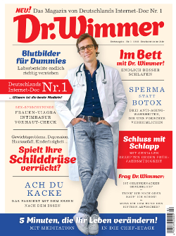 'Dr. Wimmer' soll das "erste Doctainment-Magazin Deutschlands" sein (Foto: Jahreszeiten Verlag)