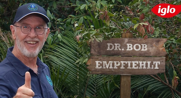 Diese Marken werben 2024 im RTL-Dschungelcamp - In der 17. Staffel des RTL-Dschungelcamps wird Dr. Bob erstmals zum Werbegesicht für vergane Iglo-Produkte - Foto: Ad Alliance