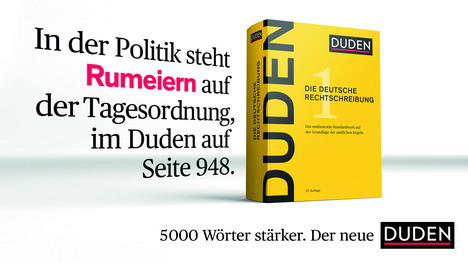 Kampagne fr neue Duden-Auflage (Foto: Wunderhaus)
