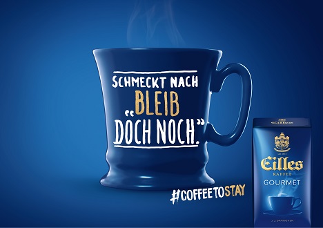 Philipp und Keuntje und Eilles Kaffee servieren #coffeetostay - "Schmeckt nach: 'Bleib doch noch'" - Philipp und Keuntje werben für Entschleunigung und Genuss (Foto: Philipp und Keuntje)
