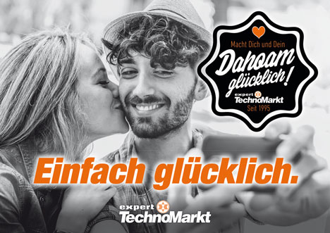 Orange1 weckt für expert TechnoMarkt das 'Dahoam'-Gefühl - Foto: (c) Orange1