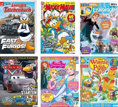 Egmont verlngert die Disney-Lizenzrechte fr Kindermagazine (Abb.: Egmont)