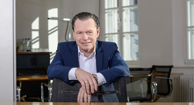 Stefan Eishold, CEO der Arcus Capital AG, hat das fnfte Druck-Unternehmen gekauft - Foto: Harry Meister / Arcus Capital