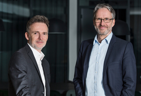 Alexander Emmendrfer (l.) und Alexander Windhorst bilden die neue Doppelspitze von Plan.Net Connect (Foto: Serviceplan)