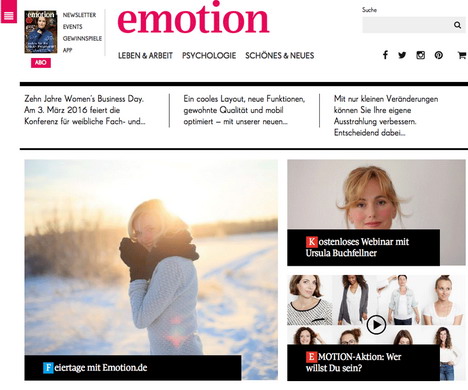 'Emotion' plant White-Label-Lösung für Online-Ticketshop - Neue Website von 'Emotion'
