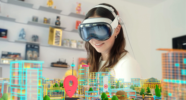 Ergo und JvM Nerd launchen APP zum Start von Apple Vision Pro - 'Ergo Tinymap' soll Nutzer spielerisch über Risiken und die dazugehörigen Versicherungen informieren - Foto: JvM Nerd
