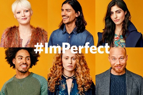 Unter dem Hashtag #ImPerfect prsentiert Esprit verschiedene Charaktere (Esprit)