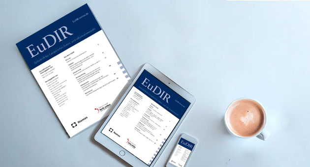 Nomos gründet Fachmedium für Daten- und Informationsrecht - Das Cover der neuen Nomos-Zeitschrift EuDIR - Abb.: Nomos