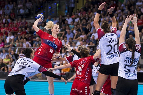 Eurosport zeigt erstmals Live-Spiele der Handball Bundesliga Frauen - (Foto: Marco Wolf)