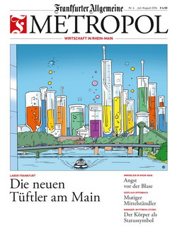 'Frankfurter Allgemeine Metropol' erscheint in einer Auflage von 20.000 Exemplaren