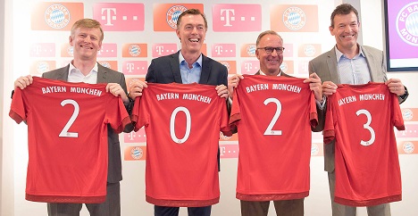 Deutsche Telekom verlängert Hauptsponsorenvertrag mit FCB vorzeitig bis 2023 - Deutsche Telekom verlängert Hauptsponsorvertrag mit FC Bayern München bis 2023 (Foto: Wolfgang Scheible Fotografie)