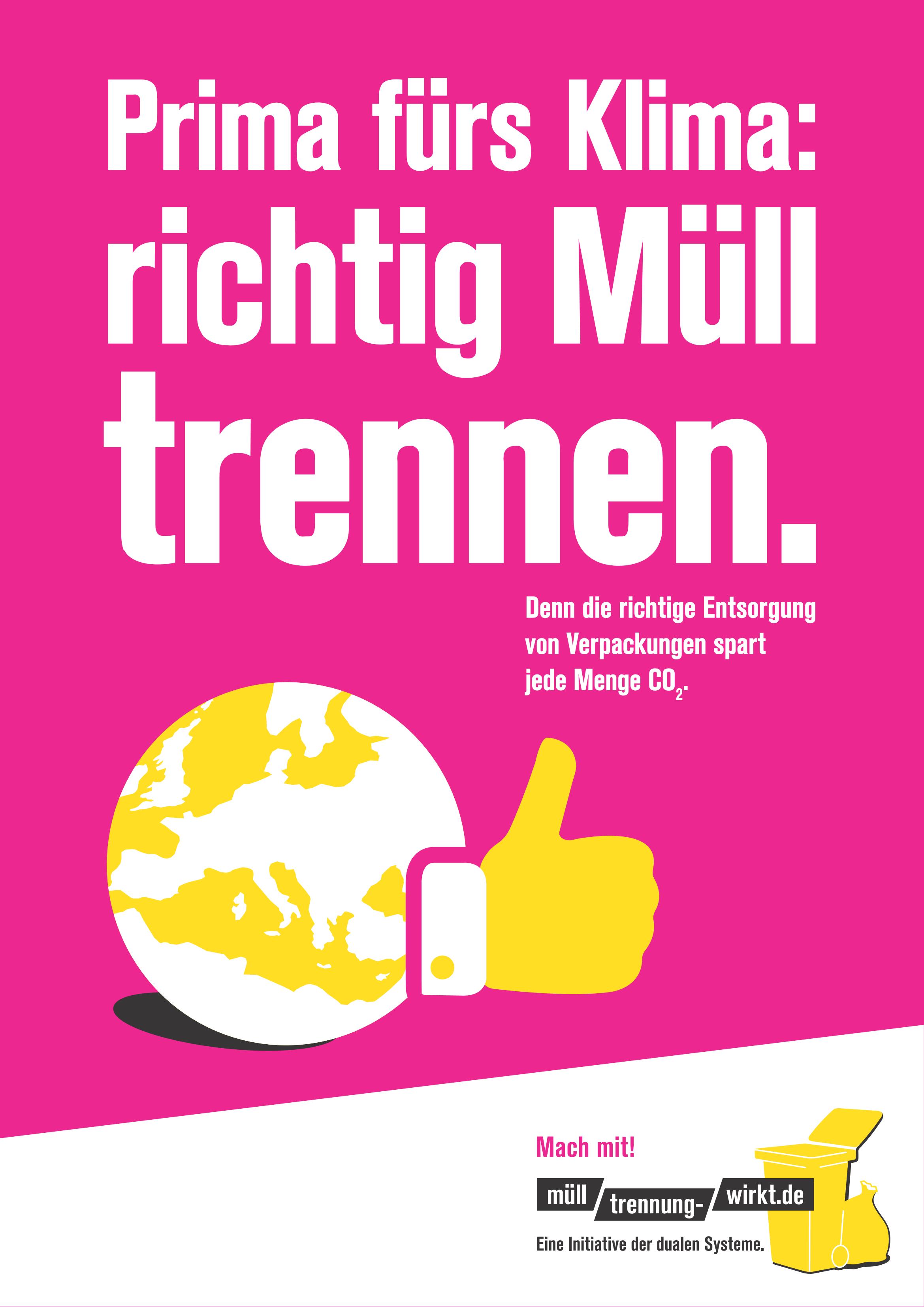 Duale Systeme starten bundesweite Info-Kampagne - Die dualen Systeme starten eine Info-Kampagne mit digitalem Fokus, unter anderem sind DDB-Agenturen und Mediaplus mit von der Partie. (Foto: Duales System)