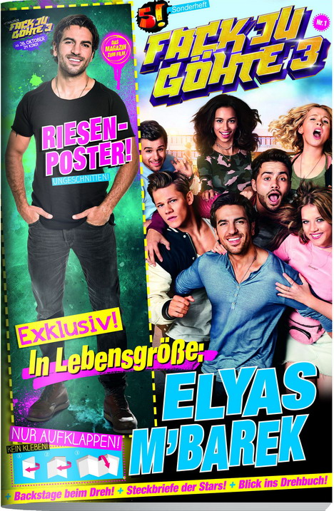 Blue Ocean bringt 'Fack ju Göthe 3'-Magazin heraus - Magazin und Riesenposter in einem: 'Fack ju Göthe 3 – das Magazin zum Film'