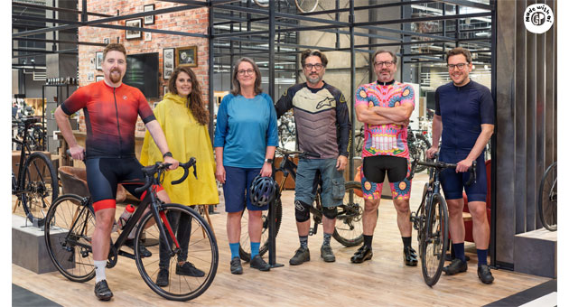 Fahrrad XXL engagiert Grabarz & Partner - Das Grabarz-Team tritt künftig für Fahrrad XXL kräftig in die Pedale - Foto: Grabarz