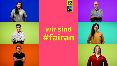 Fairtrade will mehr Menschen überzeugen, fairan zu leben - Die Jubiläumskampagne für Fairtrade stammt aus der Feder des Achtung!-Mary-Teams - Abb. Achtung! Mary
