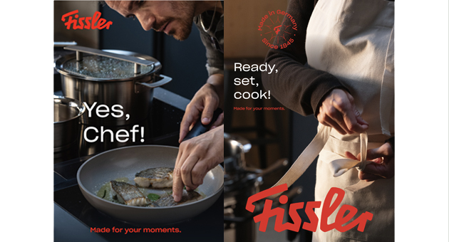 Fissler will sich global neu positionieren - Fissler präsentiert seinen neuen Markenauftritt unter dem Leitmotiv "Made for your moments" – Foto: Leagas Delaney