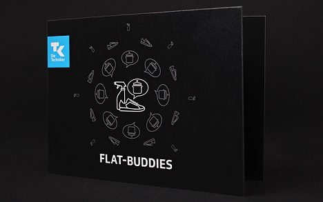 elbkind begleitet Flat-Buddies-Launch der TK - Die Techniker setzt mit 'Flat-Buddies" auf ein stressfreieres Miteinander in Studenten-WGs (Foto: elbkind)