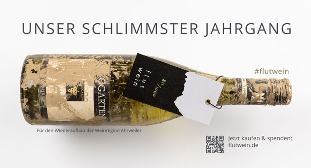 'Flutwein' gewinnt den Grand Effie 2022 - 'Flutwein' räumt neben zwei Gold Awards auch den Grand Effie ab - Foto: Seven.One AdFactory